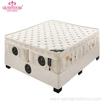 Queendom foldable pocket spring mattress hotel mattresses